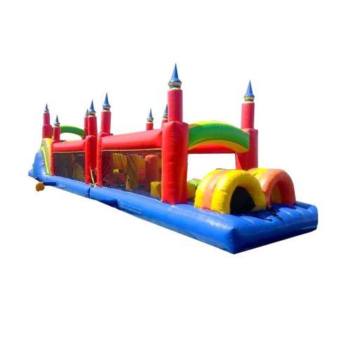 60' Rainbow Titan Obstacle Course 60' Rainbow Titan Obstacle Course