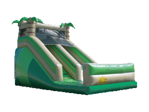 18FT TROPICAL JUNGLE SLIDE 18FT TROPICAL JUNGLE SLIDE